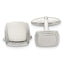 Stainless Steel Polished Square Cuff Links