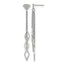 Stainless Steel Polished Drop Dangle Earrings for Women
