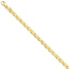 14K Gold Fancy Link Bracelet with Hand-Polished Elegant Finish