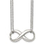 Infinity Symbol Necklace in Stainless Steel