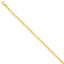 Sophia Jewelers 14K Gold Polished Fancy Link Bracelet Elegant Design
