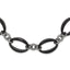 Titanium Women's Necklace with Polished Finish & CZ Accents