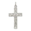 Sterling Silver 925 Crucifix Pendant with Polished Anti-Tarnish Finish