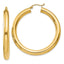 14k Polished 5mm Tube Hoop Earrings