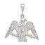Sophia Jewelers 925 Sterling Silver Eagle Charm with Anti-Tarnish Finish