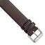 Italian Calfskin Watch Band in Dark Brown, 20mm