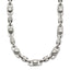 Polished Curb Chain Necklace in Stainless Steel, 6.5mm