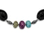 Sophia Jewelers Sterling Silver Natural Stone Women's Necklace Elegant Polished Finish