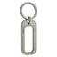 Chisel Titanium Brushed Squared Carabiner Key Ring