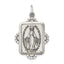 Sophia Jewelers Sterling Silver 925 Vintage Miraculous Medal Pendant