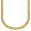 14K Polished and Textured Fancy Necklace