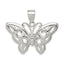 Sterling Silver 925 Butterfly Pendant with Anti-Tarnish Elegant Design