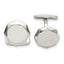 Polished Stainless Steel Geometric Cuff Links
