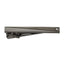 Men's Gunmetal Brushed and Polished Cubic Zirconia Stainless Steel Tie Bar