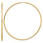 14K Gold Filled 1.25 x 65mm Endless Hoop Earrings