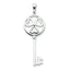 Sterling Silver Key Pendant