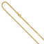 14K 1.65mm D/C Open Franco 1in+1in Adjustable Chain