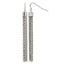 Stainless Steel Polished Drop Dangle Earrings for Women