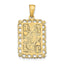 14K Jack of Hearts Pendant