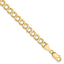 10K 5.25mm Semi-Solid Curb Chain