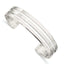 Sophia Jewelers 925 Sterling Silver Unisex Polished Cuff Bangle Bracelet