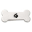 Sterling Silver Dog Bone with Enamel Paw Print Money Clip
