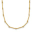 14K Polished D/C Necklace