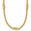14K Polished Fancy Link Necklace