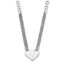 Stainless Steel Polished Heart 20in Necklace