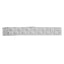 Men's 925 Sterling Silver Tie Bar with Polished Rhodium Finish