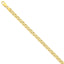 14K Gold Polished Fancy Link Bracelet with Lobster Clasp