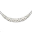 Polished & Textured Necklace in Stainless Steel