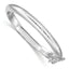 Sterling Silver 925 Children's Bangle with Rhodium Finish and Safety Clasp