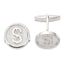 Sterling Silver Dollar Sign Cuff Links