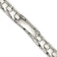 Stainless Steel Polished Link ID Bracelet for Men