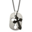 Sophia Jewelers Men's Titanium IP-Plated Cross Necklace, Gift Ready & Modern