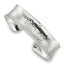 Sterling Silver Polished 15mm Concave Hammered Cuff Bangle