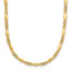 14K Polished Fancy Link Necklace