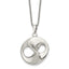 Polished Necklace Chain in Stainless Steel, 17in