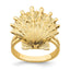 14K Lion's Paw Shell Ring
