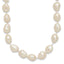 14k 7x11mm Baroque White Freshwater Cultured Pearl 20 inch Necklace