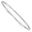 Sterling Silver 925 Women's Polished Slip-On Bangle by Sophia Jewelers