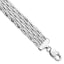 Sterling Silver Polished Braided Bracelet