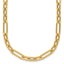 14K Polished Fancy Link Necklace