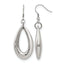 Stainless Steel Polished Teardrop Drop Dangle Earrings for Women