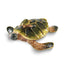 Luxury Giftware by Jere Bejeweled MIDORI AND UMI Turtle Family Trinket Box with Matching 18 inch Necklace