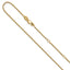 Diamond-Cut Rope Chain in Gold-Plated Sterling Silver