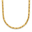 14K Polished Fancy Link Necklace