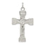 Sterling Silver 925 Latin Crucifix Pendant with Polished Anti-Tarnish Finish