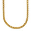 Spiga Chain Necklace in Gold-Tone Stainless Steel, 4mm